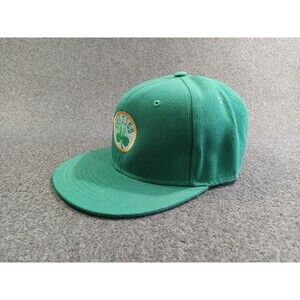 Boston Celtics NBA Green Basketball Fitted Hat Cap 7 3/8 Muka